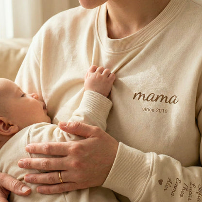 Mama – Personalisiertes Sweatshirt