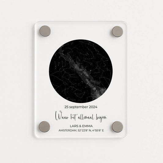 "Sterrenhemel" - Acryl magneet